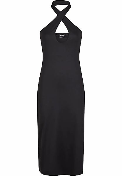 URBAN CLASSICS Shirtkleid "Urban Classics Ladies Crossed Neckholder Dress" günstig online kaufen