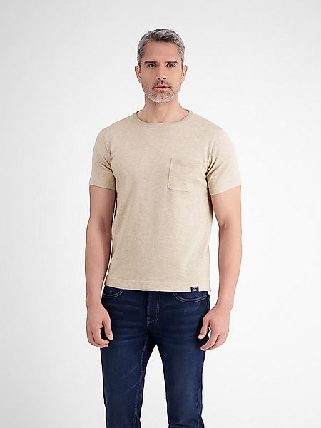 LERROS T-Shirt LERROS Strick-T-Shirt mit Brusttasche günstig online kaufen