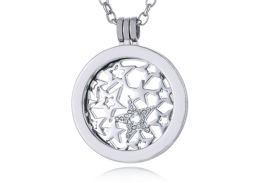 Morella Kette mit Anhänger Halskette 70 cm mit Coin Amulett 33 mm (2-tlg), günstig online kaufen