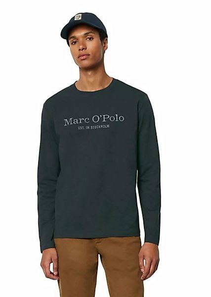 Marc O'Polo Langarmshirt aus hochwertiger Bio-Baumwolle günstig online kaufen