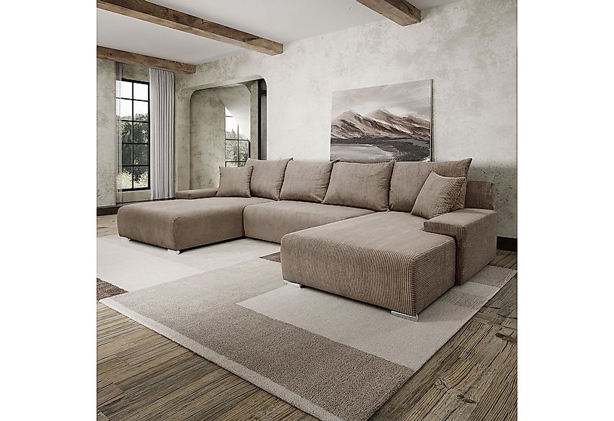 Kaiser Möbel Ecksofa Sofa U form, günstig online kaufen