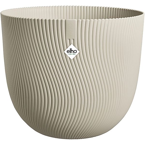 Elho Blumentopf Sereh Ø 30 cm x 25 cm Beige günstig online kaufen