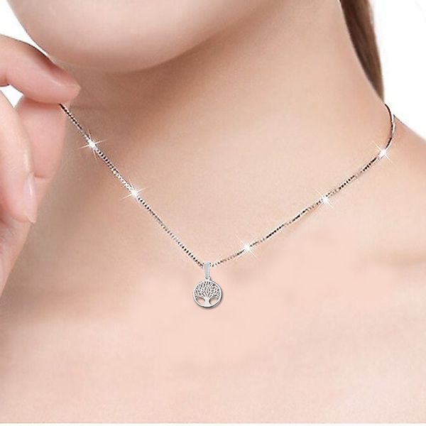 Limana Kette mit Anhänger Damen Lebensbaum günstig online kaufen