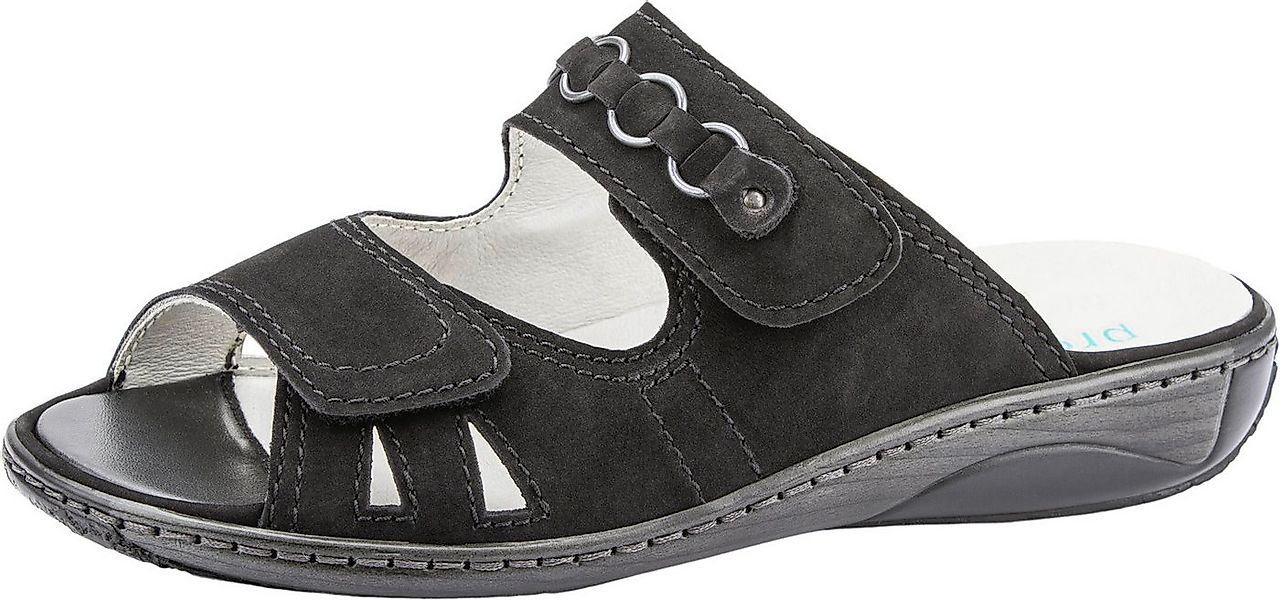 Waldläufer GARDA Pantolette, Keilabsatz, Sommerschuh, Schlappen mit Schmuck günstig online kaufen