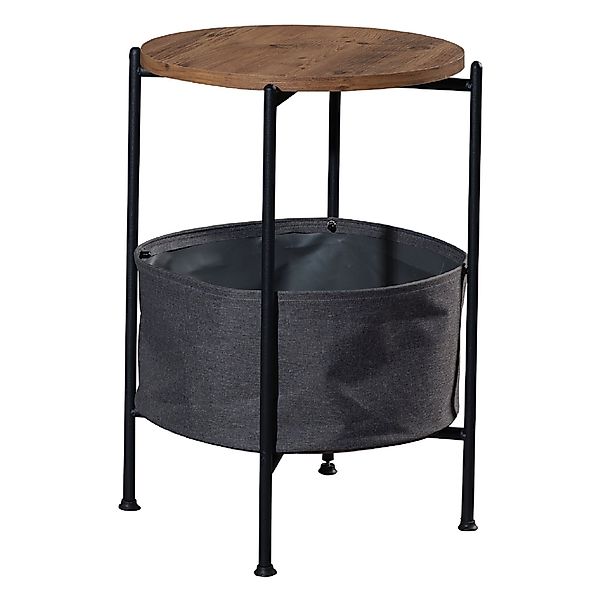 en.casa Beistelltisch, »Suonenjoki« Kaffetisch 59x47cm Walnuss günstig online kaufen