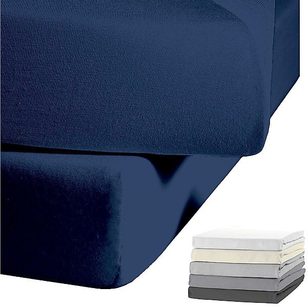 JACK Spannbettlaken JACK by Kaeppel Spannbetttuch Uni Einfarbig, Biber, Gum günstig online kaufen