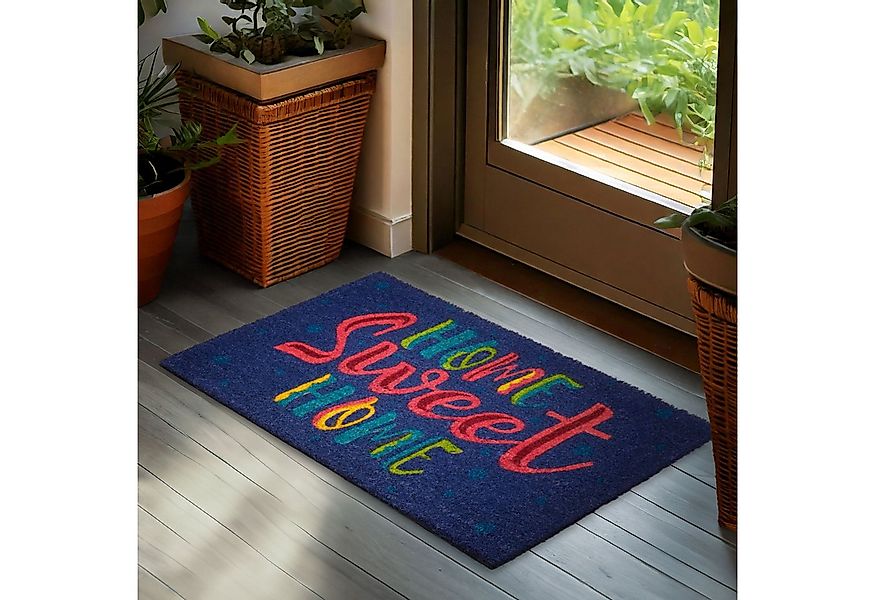 BRUBAKER Fußmatte Schmutzfangmatte für Außen und Innen - 45 x 75 cm Kokos F günstig online kaufen