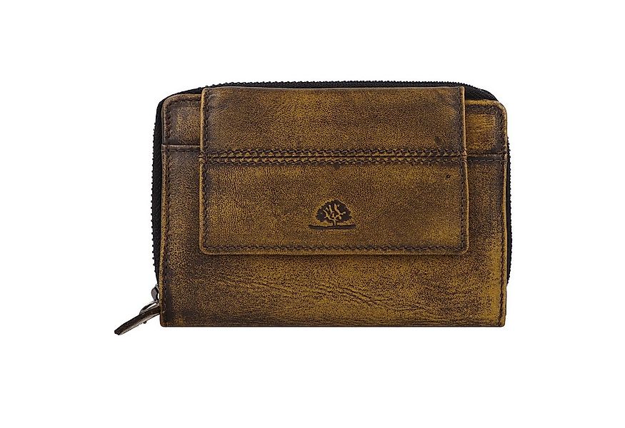 Greenburry Geldbörse Destressed, Leder günstig online kaufen