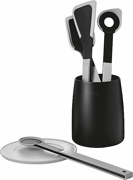 WOLL Kochbesteck-Set "Cook it" aus hochwertigem Kunststoff und Silikon günstig online kaufen