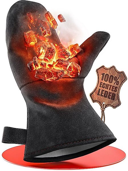 achilles Grillhandschuhe Grillhandschuh Kaminhandschuh mit Isolierung Ofenh günstig online kaufen
