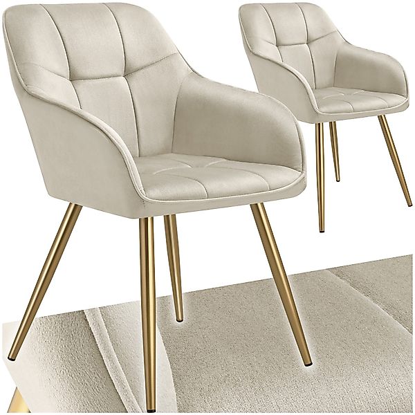 tectake Esszimmerstuhl Marilyn (Set, 2 St), günstig online kaufen