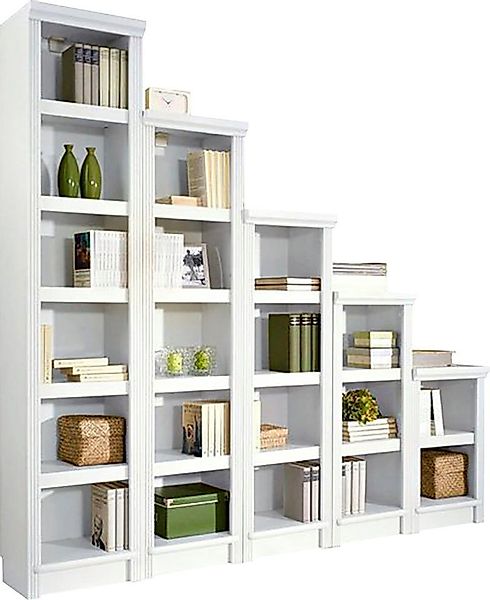 Home affaire Bibliothek "Soeren Stege" 5 Stk. tlg. Aus Massiver Kiefer günstig online kaufen