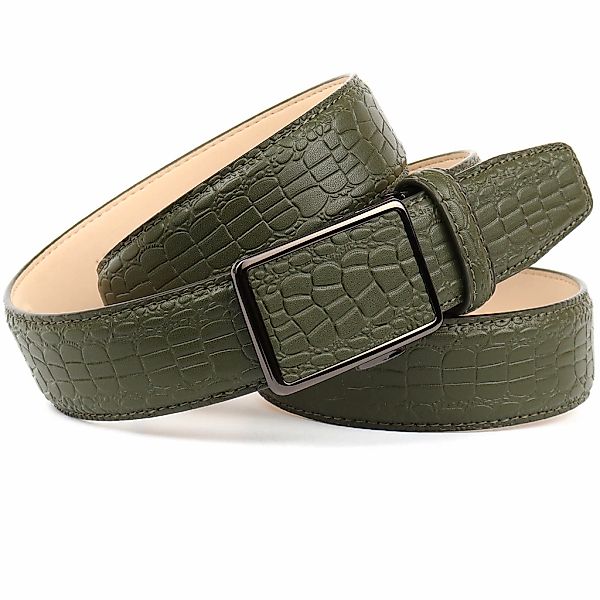 Anthoni Crown Ledergürtel Automatik Schließe günstig online kaufen