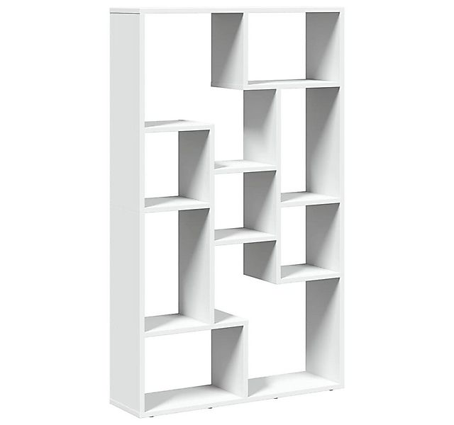 vidaXL Bücherregal Bücherregal Weiß 72x20x120 cm Holzwerkstoff, 1-tlg. günstig online kaufen