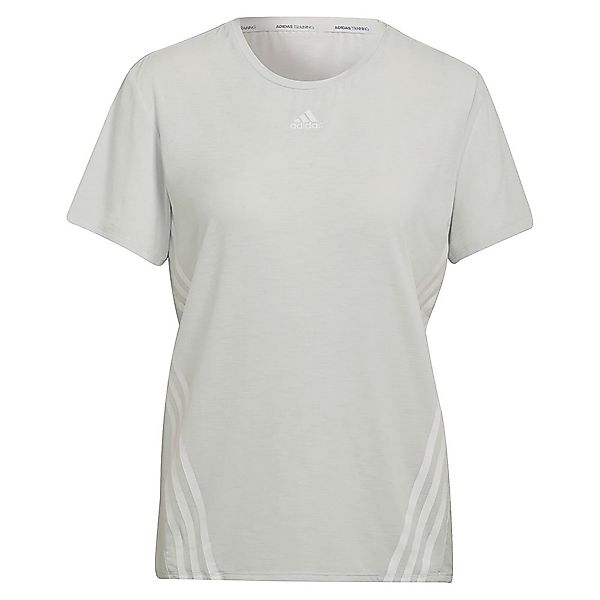 Adidas Icons 3 Stripes Kurzarm T-shirt M Dash Grey / White günstig online kaufen