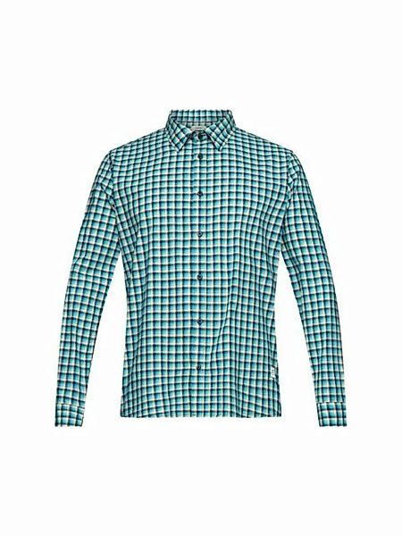 Esprit Langarmhemd Kariertes Hemd aus nachhaltiger Baumwolle günstig online kaufen