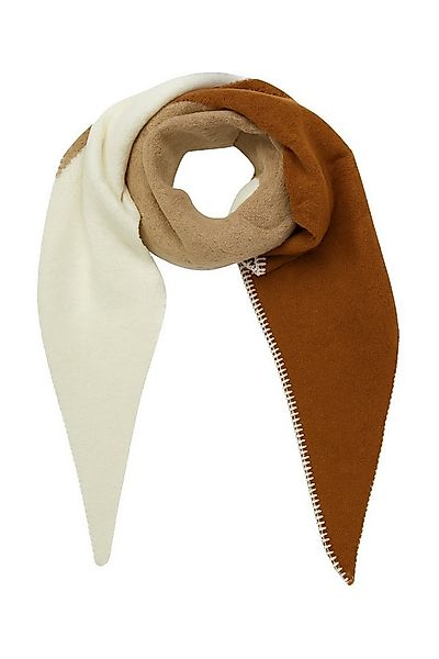 Faera Modeschal Modern mit Kontrastnaht, (1-St), 9429 in Braun günstig online kaufen