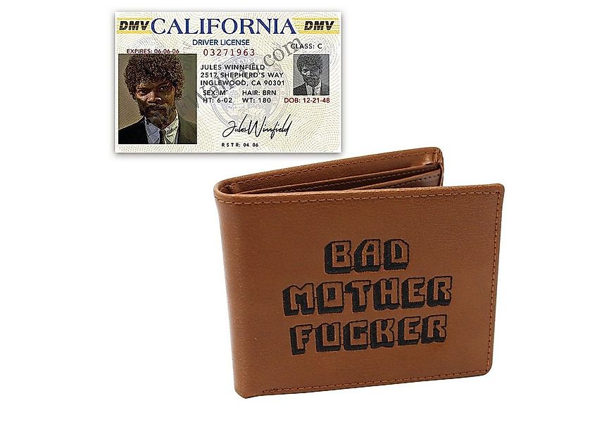 Close Up Geldbörse Pulp Fiction Bad Mother Fucker Geldbeutel Set günstig online kaufen