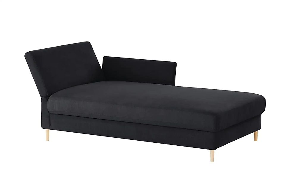 nehl Liege  Easy ¦ schwarz ¦ Maße (cm): B: 220 H: 80 T: 96.0 Polstermöbel > günstig online kaufen