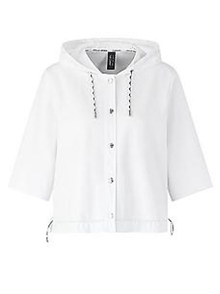 Kapuzen-Sweatjacke Marc Cain weiss günstig online kaufen