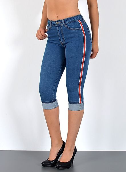 ESRA Caprijeans 3/4 Jeans Hose Capri günstig online kaufen