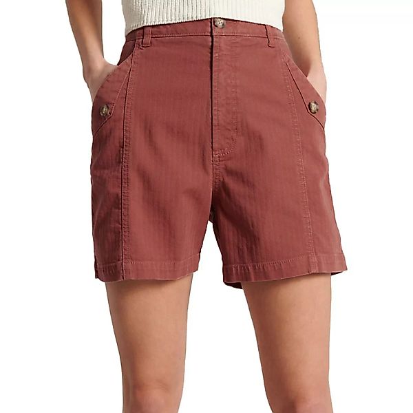Superdry Utility Shorts Hosen XL Red Brown günstig online kaufen