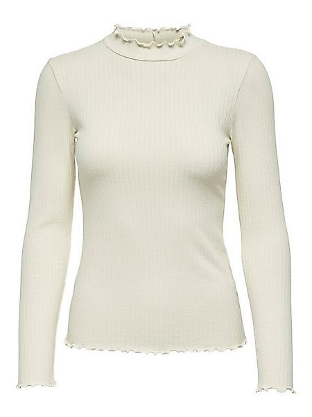 JACQUELINE de YONG T-Shirt Dünnes Langarm Stehkragen JDYFRANSISKA JDYFRANSI günstig online kaufen