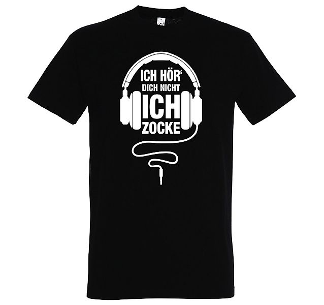 Youth Designz T-Shirt Ich Zocke Herren Shirt mit lustigem Zocker Frontprint günstig online kaufen