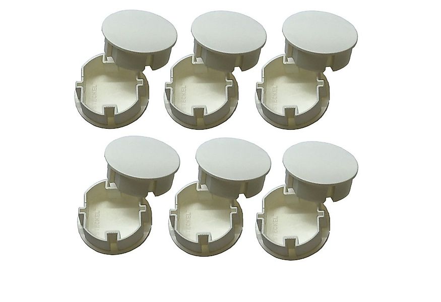 STECKEL Wanddekoobjekt 12 Stück weiße Steckdosen-Abdeckungen 19.B12 Staubsc günstig online kaufen