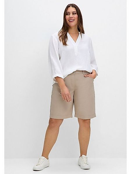 Sheego Bermudas Große Größen in Chino-Optik günstig online kaufen