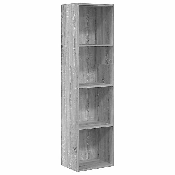 vidaXL Bücherregal Grau Sonoma 40x30x152 cm Holzwerkstoff 857881 günstig online kaufen