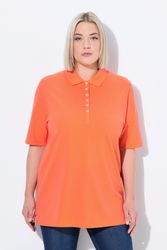 Ulla Popken Poloshirt Poloshirt Piqué Polokragen günstig online kaufen
