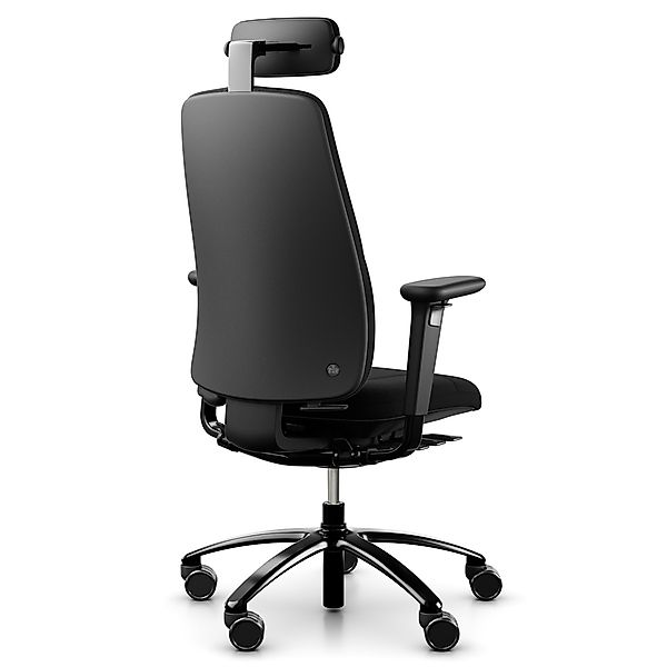 RH Logic 220 black | Hohe Rückenlehne | Nackenstütze | Gestell schwarz | Ko günstig online kaufen