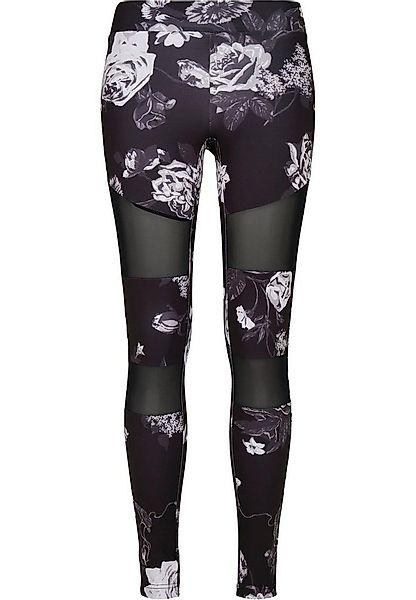 URBAN CLASSICS Leggings Urban Classics Damen Ladies Tech Mesh AOP Leggings günstig online kaufen