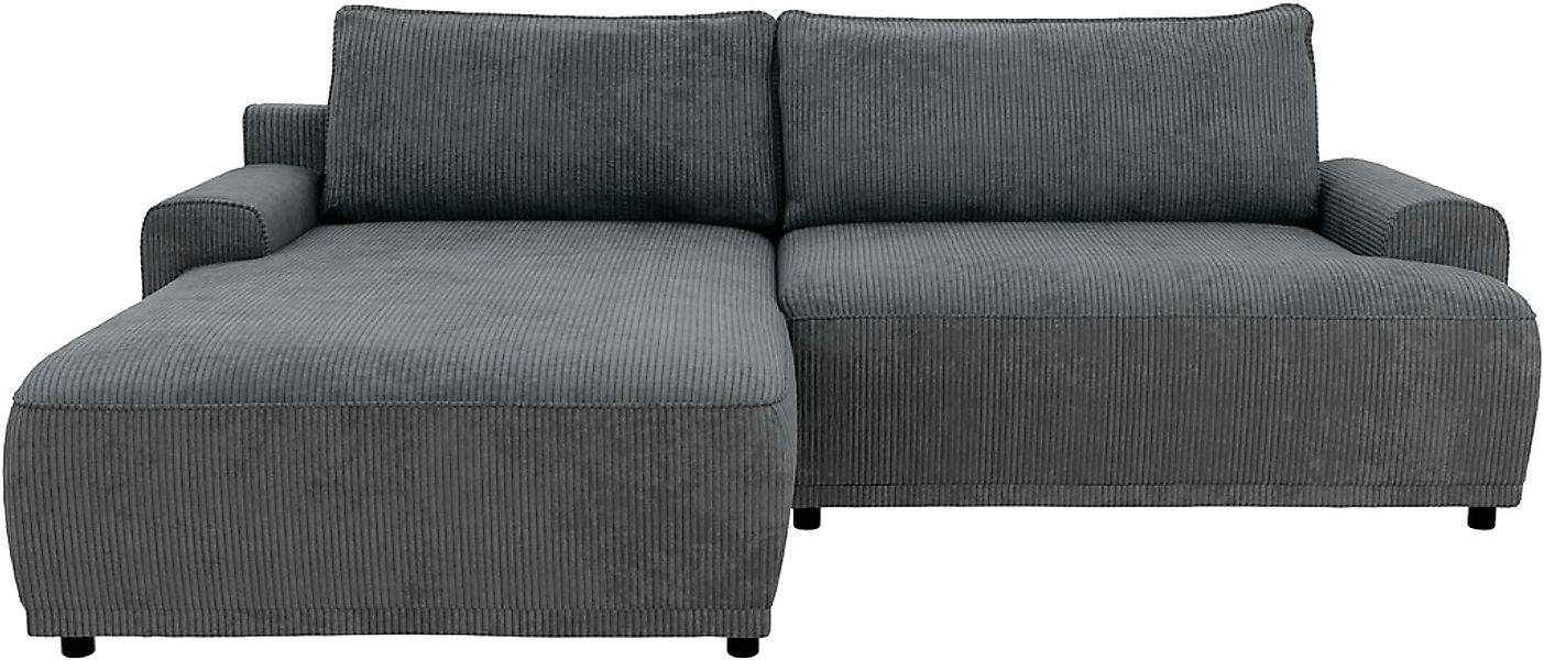 TRENDMANUFAKTUR Ecksofa "Fordon, Schlafsofa mit Bettkasten, Couch in L-Form günstig online kaufen