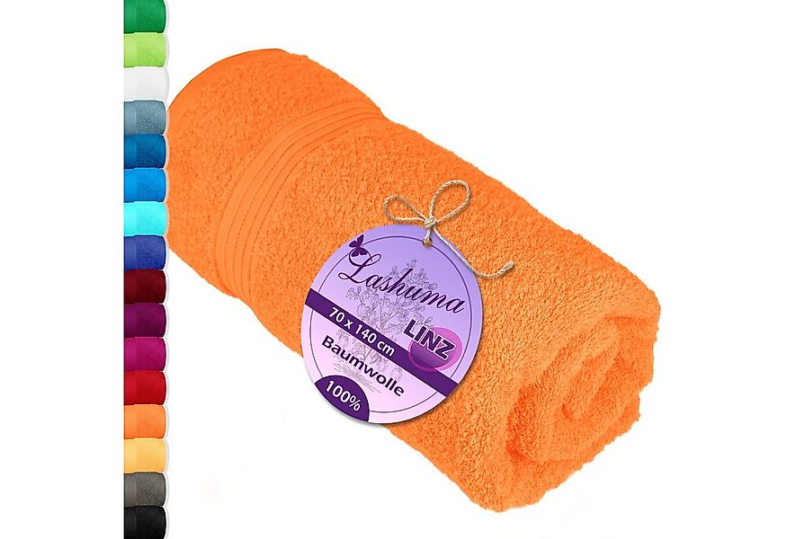 Lashuma Duschtuch - Badetuch Linz, Frottee (1-St), Frottee Duschtuch 70x140 günstig online kaufen
