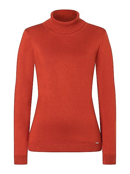 MORE&MORE Rundhalspullover figurbetonter Rollkragenpullover günstig online kaufen