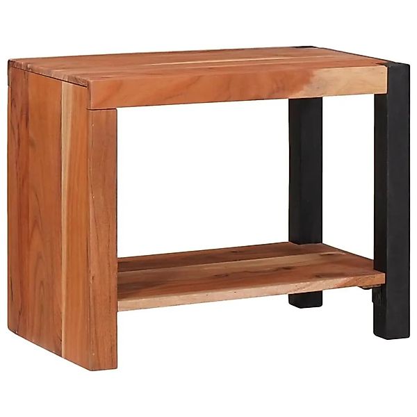 vidaXL Bücherregal Braun 50 x 30 x 40 cm Massivholz Akazie 4104015 günstig online kaufen