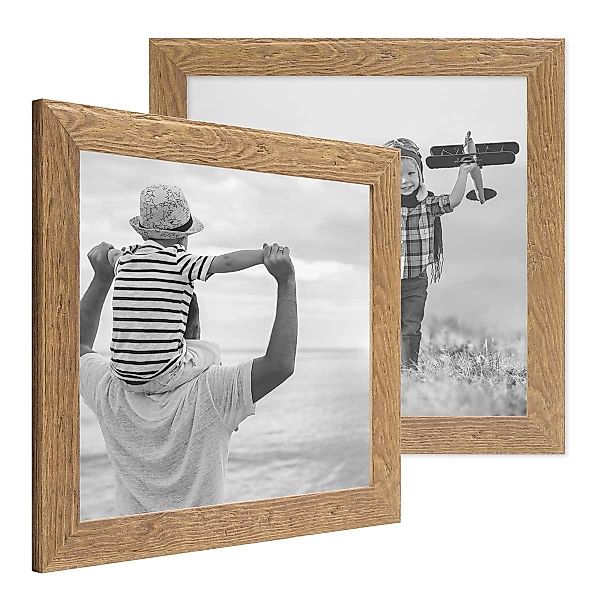 PHOTOLINI Bilderrahmen 2er Set Strandhaus Rustikal günstig online kaufen