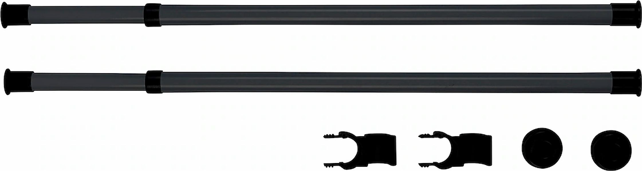 WENKO Kleiderstange "Herkules" 2 Stk. tlg. ausziehbar bis 120 cm günstig online kaufen