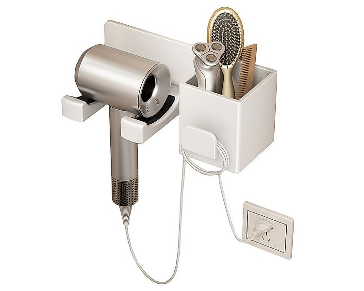 Refined Living Haartrocknerhalter Organizer für Haartrockner, Wandhalterung günstig online kaufen