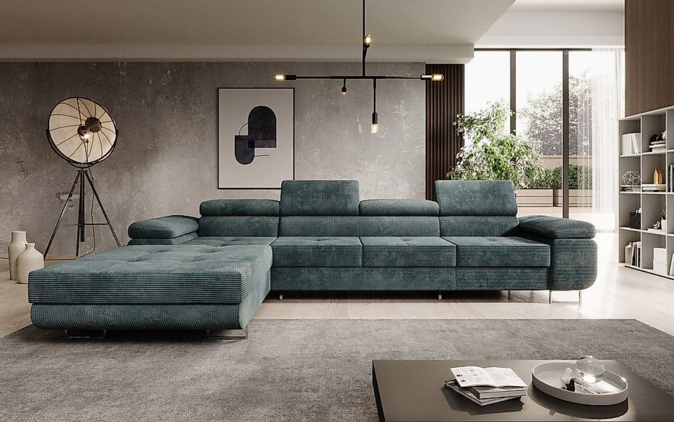 Luxusbetten24 Schlafsofa Designer Sofa Calvera Maxi, günstig online kaufen