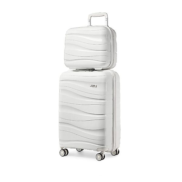 KONO Handgepäck-Trolley Leicht Hartschalenkoffer Reisekoffer mit günstig online kaufen