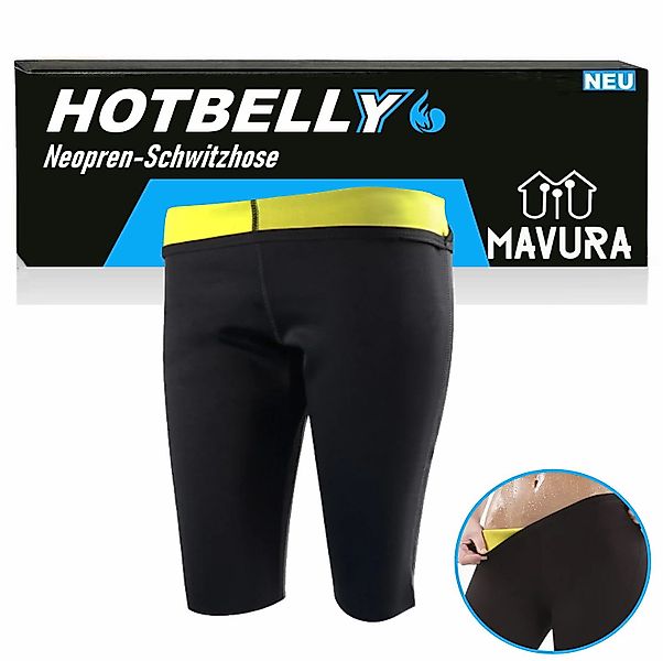 MAVURA Funktionsleggings HOTBELLY Neopren Schwitzhose Saunahose günstig online kaufen