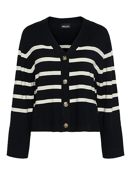 pieces Strickjacke - Cardigan - gestreift günstig online kaufen
