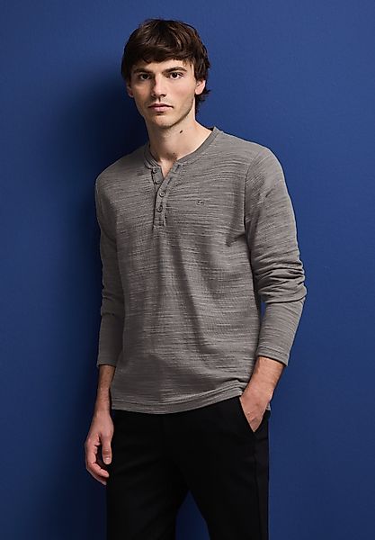 STREET ONE MEN Langarmshirt im soften günstig online kaufen