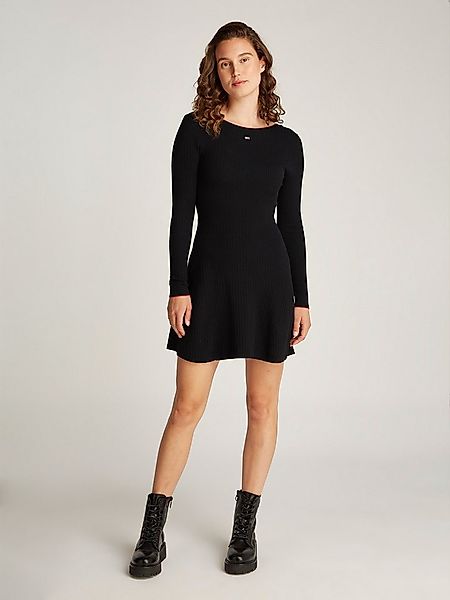 Tommy Jeans Strickkleid TJW F&F CABLE SWEATER DRESS mit Zopfmuster günstig online kaufen