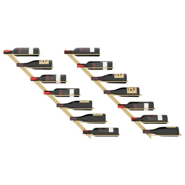 vidaXL Weinregal Wand-Weinregale für 7 Flaschen günstig online kaufen