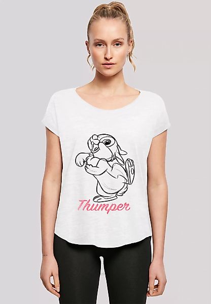 F4NT4STIC T-Shirt "Disney Bambi Klopfer Line Zeichnung", Damen,Premium Merc günstig online kaufen