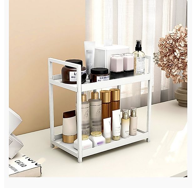 GarveeMore Ablageregal Küchenthekenregal mit 2 Ebenen,Schreibtisch-Aufbewah günstig online kaufen